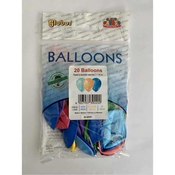 Luftballons, 20er-SB-Beutel