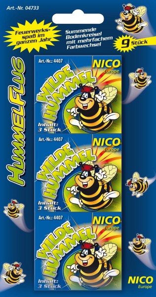 Hummelflug, 3er-Karte