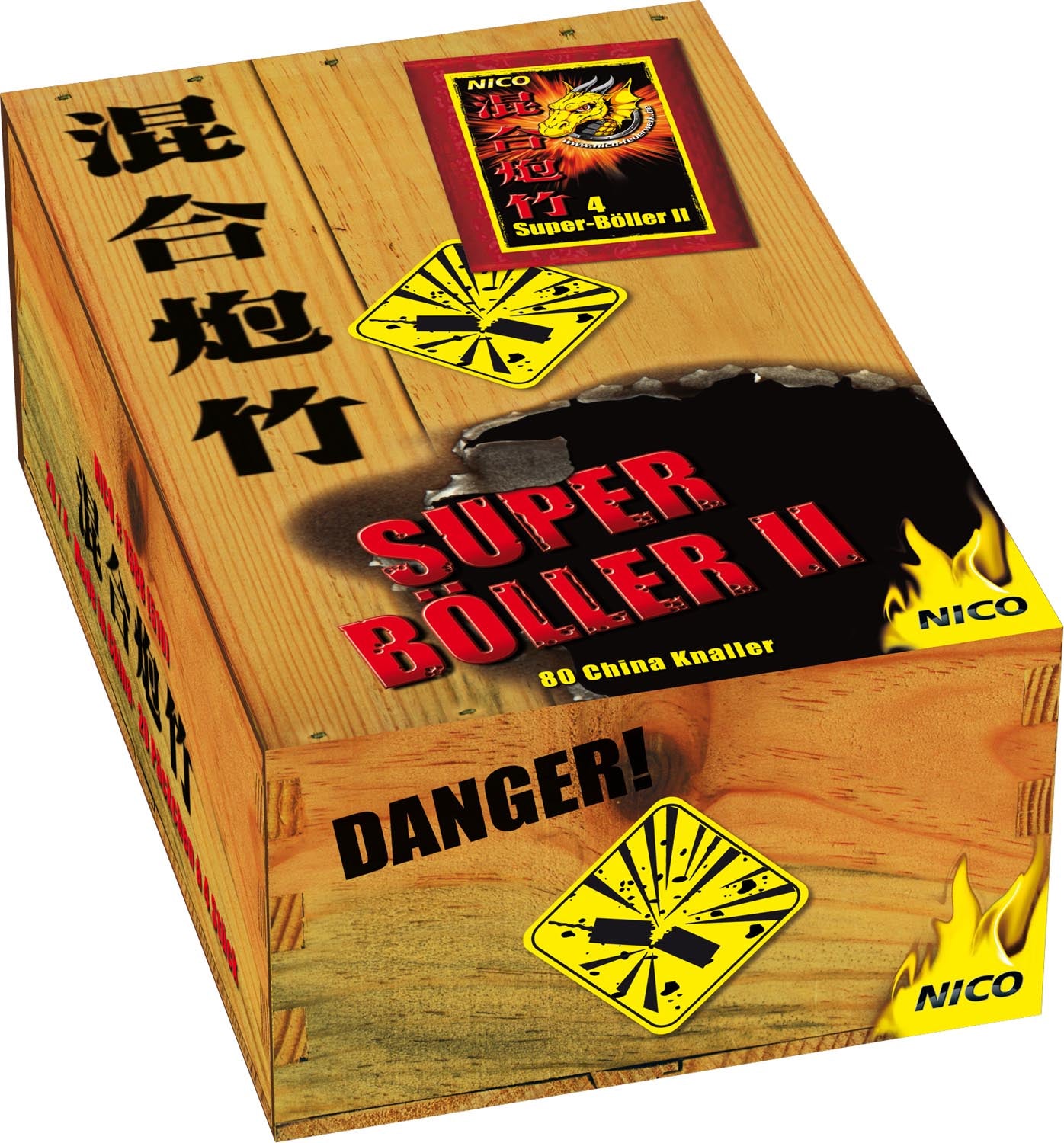 China-Böller Super II, 80 Stück