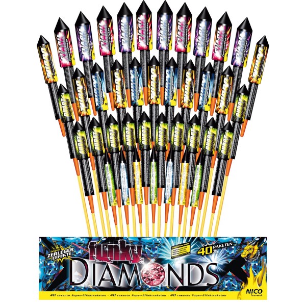 Funky Diamonds, 40er-Rak.-Btl.