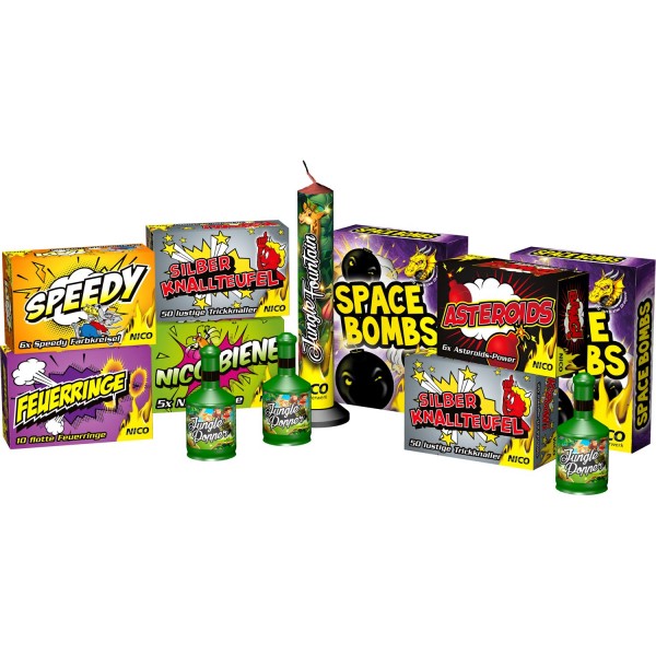 Jungle Mix, 12 Schachteln sortiert