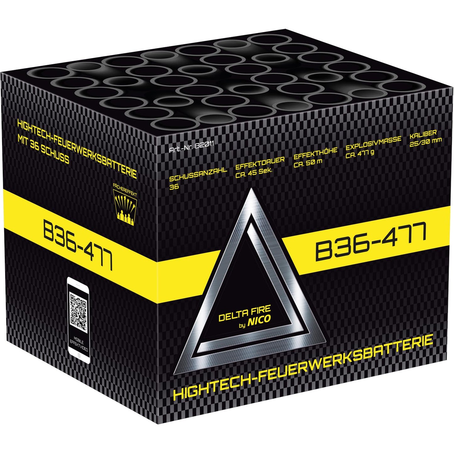 Delta Fire B36-477, 36 Schuss