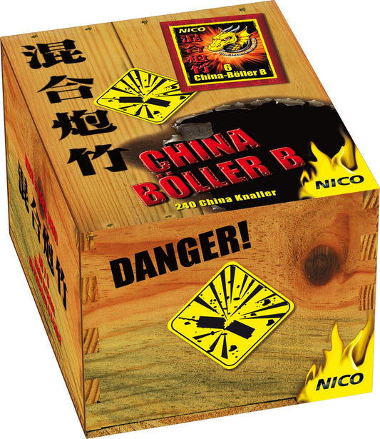 China-Böller B, 40x 6er Päckchen