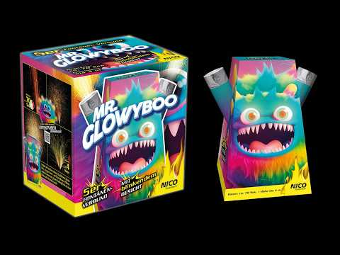 Mr. Glowyboo, 5er-Fontänenbatterie