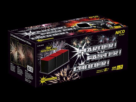 Harder! Faster! Louder! 120 Schuss