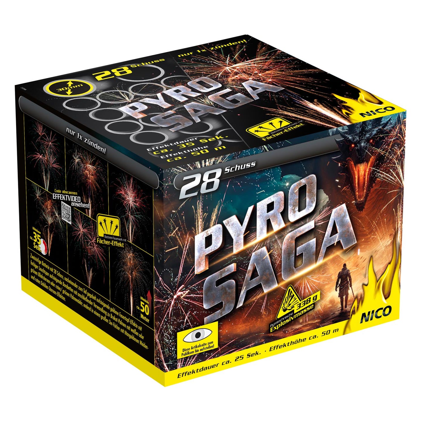 Pyro Saga, 28 Schuss